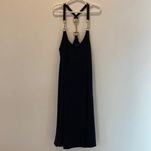 Boaton Proper summer dress with gold buckles